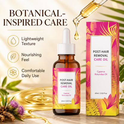 60ML Natural Cyperus Rotundus Oil for Hair removal, Hair Removal Oil for Slow Body Hair Growth,for Women & Men, Soothes Skin & Minimizes Pores